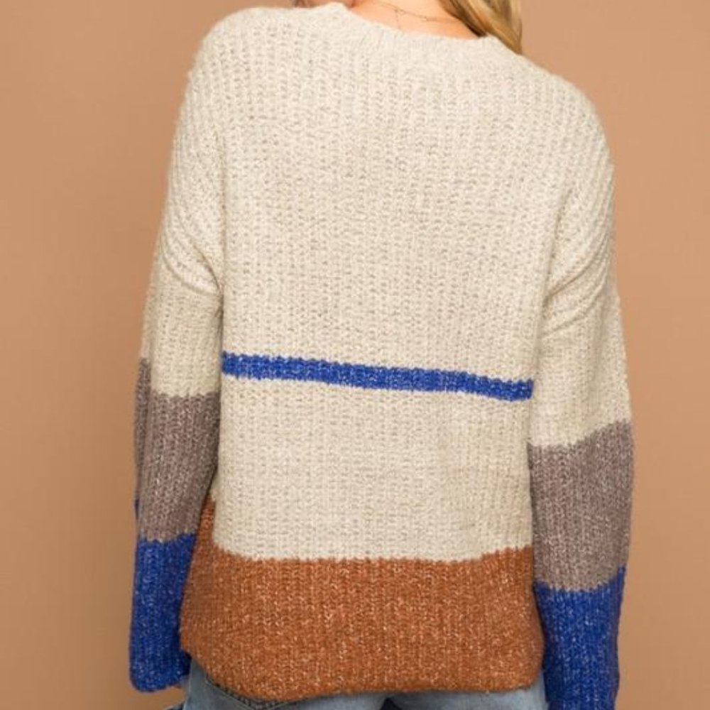 Colorblock Sweater - Picture 5 of 7